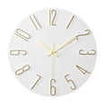 thumbnail image 5 of Dream Lifestyle Quartz Clock Mute Ornamental Battery Powered 12 Inch Non Ticking Needles Wall Clock for Office, 5 of 8