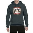 thumbnail image 3 of Baseball Mom Jaguar Print Sports Unisex Graphic Hoodie Sweatshirt, Charcoal, Medium, 3 of 5