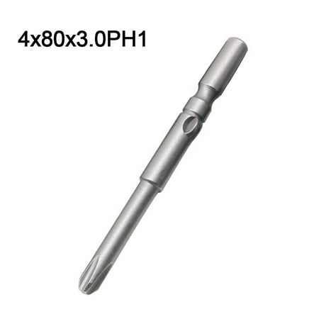 

CPAN 4mm round shank PH00 PH0 PH1 PH2 magnetic Electric Cross screwdriver bit for 800