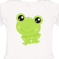 thumbnail image 4 of Inktastic Cute Frog, Little Frog, Baby Frog, Green Frog Boys or Girls Long Sleeve Baby Bodysuit, 4 of 5