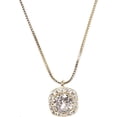 thumbnail image 1 of (A)Personality Necklace Simple and Exquisite Design Suitable for All Occasions Diamond Heart Necklace (B One Size), 1 of 4