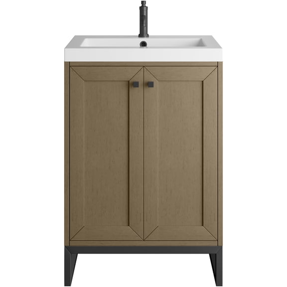 James Martin Vanities 533V24WLWMBKWG Chianti 24" Free Standing Single Basin Vanity Set -