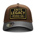 thumbnail image 2 of Knite Gorra Trucker Route 66 Legacy Cafe con Visera Tipo Piel Malla Biker Hombre, 2 of 5