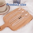 thumbnail image 2 of Plastic spoons, heavy duty plastic cutlery, high quality disposable spoons, BPA free, heat resistant, suitable for parties, events and daily use, 2 of 6