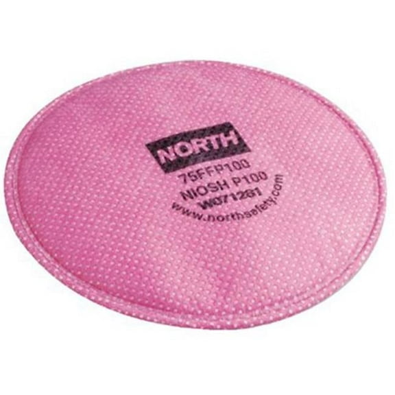 North Safety P100 Filter All Particulates 2-Pk 50 Pr- Box