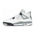 thumbnail image 2 of Jordan Kid's 4 Retro White Cement (2025) Basketball Shoes, from StockX, 2 of 5