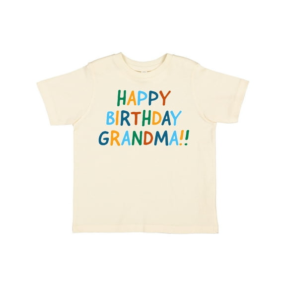 Inktastic Happy Birthday Grandma Boys or Girls Toddler T-Shirt