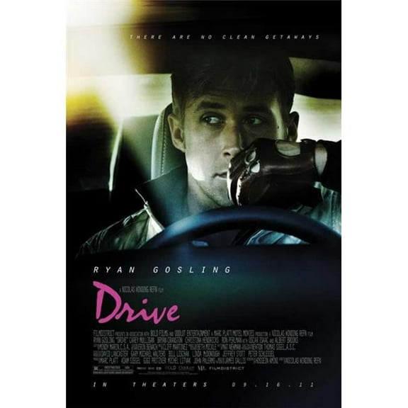 Pop Culture Graphics  Drive Movie Poster Print, 27 x 40