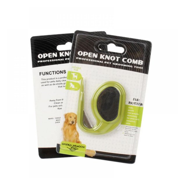 Pet Open Knot Comb, Hair Removal Comb for Dogs Cat Detangler Fur
