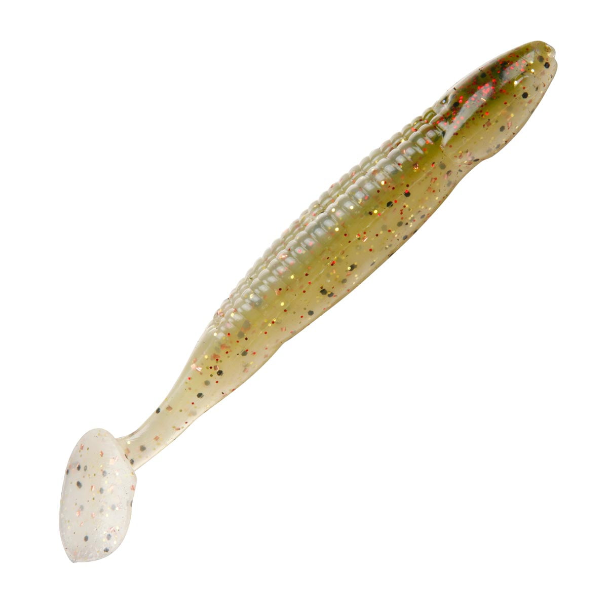 Charlie's Worms Lizard Gecko Scented Soft Bait - 8pk Green Pumpkin For Bass, Trout, Freshwater & Saltwater Fishing