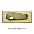 thumbnail image 4 of Xingzhi Lampe Murale LED Réglable en Bronze Mat Élégant Économe en Énergie pour Chambre, 4 of 6