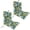 Piermont Palm, variant on 44" x 22" Rectangular Outdoor Chair Cushion with Ties and Hanger Loop (2 Pack)