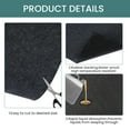 thumbnail image 4 of Fompes 7.5 x 17 Ft Garage Mat, Oil Spill Mat, Garage Floor Mat for Under Car, Absorbent Oil Pad Waterproof Backing Protects Floor, 4 of 13