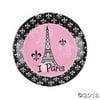 Perfectly Paris Paper Dinner Plates