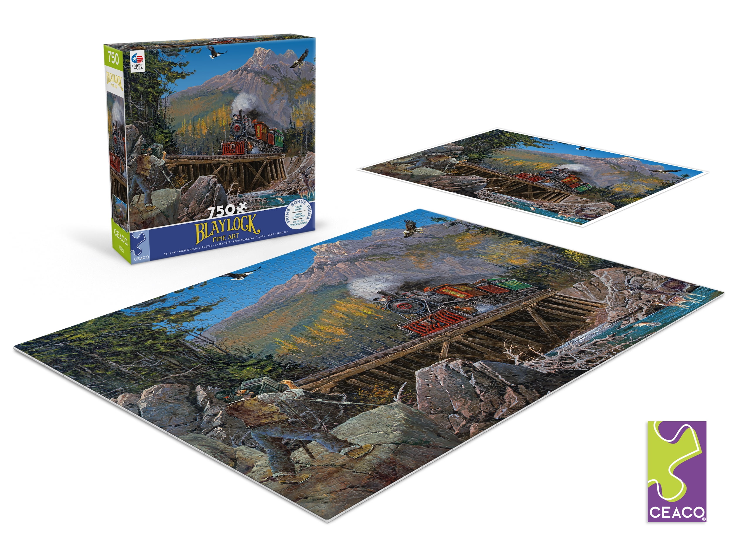 Ceaco 750-Piece Blaylock Moving Through Interlocking Jigsaw Puzzle