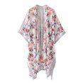 thumbnail image 1 of Nouveaux Hauts pour Femmes Été 2023 Mode Col Rond Grande Taille Manches Longues Imprimé Blouses Décontractées pour Sorties Chemises Manches Longues pour Femmes, 1 of 6
