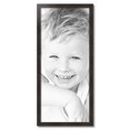 thumbnail image 2 of ArtToFrames 16" x 37" Pewter Picture Frame, 16x37 inch Silver Wood Poster Frame (WOM-4887), 2 of 7