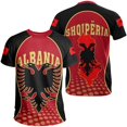 thumbnail image 3 of Camiseta de fútbol de Albania 2024, camisetas con emblema de águila en 3D, camiseta gráfica, camiseta de fútbol de Alemania, Portugal, camisetas al por mayor, 3 of 5