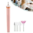 thumbnail image 6 of NFTIGB Professional Rechargeable Electric Nail Drill Pen Machine Portable Nail Grinding Polisher with Light, 2 Speeds, Forward & Reverse Rotation, USB Cord, For Acrylic Gel Nails Home Salon, 6 of 9