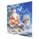 thumbnail image 1 of Cortinas para ventanas, cortinas impermeables navideñas con decoración navideña Cortina de Papá Noel creada con maestría, 1 of 12