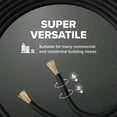 thumbnail image 5 of 100 Feet (30 Meter) - Insulated Stranded Copper THHN / THWN Wire - 14 AWG, Wire is Made in the USA, Residential, Commercial, Industrial, Grounding, Electrical rated for 600 Volts - In Black, 5 of 8