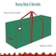 thumbnail image 4 of Bolsa de almacenamiento para árbol de Navidad Cosy Family, 2,3 m, color verde, 4 of 7