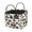 Cowhide Print Pattern, variant on Uourmeti Patchwork Quilted Floral Large Capacity Quilted Storage Basket for Clothes, Polyester Folding Basket Organizer for Business Nursery