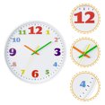 thumbnail image 2 of Miangastore Clocks for Living Room Wall Clock Glass Battery Operated Silent 1Pcs, 2 of 8