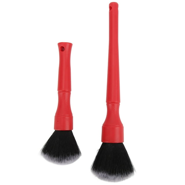 Auto Detailing Brush Set,2pcs Soft Car Detailing Detailing Brush Kit Car Detailing Brush Kit Exceptional Value