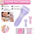 thumbnail image 4 of Electric Nail Repairer Set,Rechargeable Electric Foot File,Professional Feet Care for Cracked Heels (Pink), 4 of 7