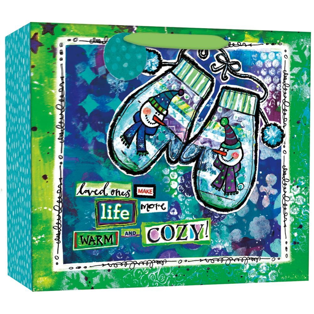 The LANG Companies Multi-color Christmas Gift Bag