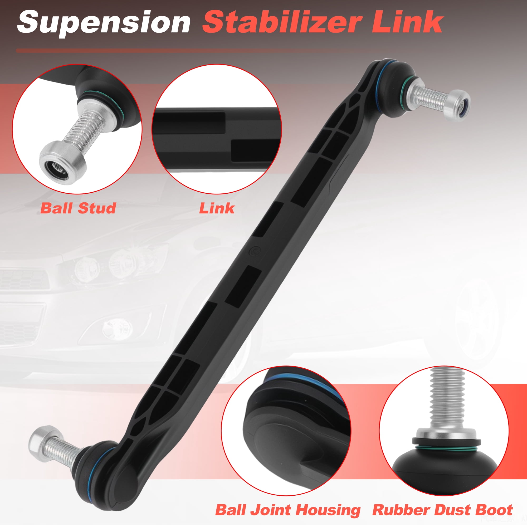 Unique Bargains Front Sway Bar Links for Buick LaCrosse Regal and for Chevrolet Models