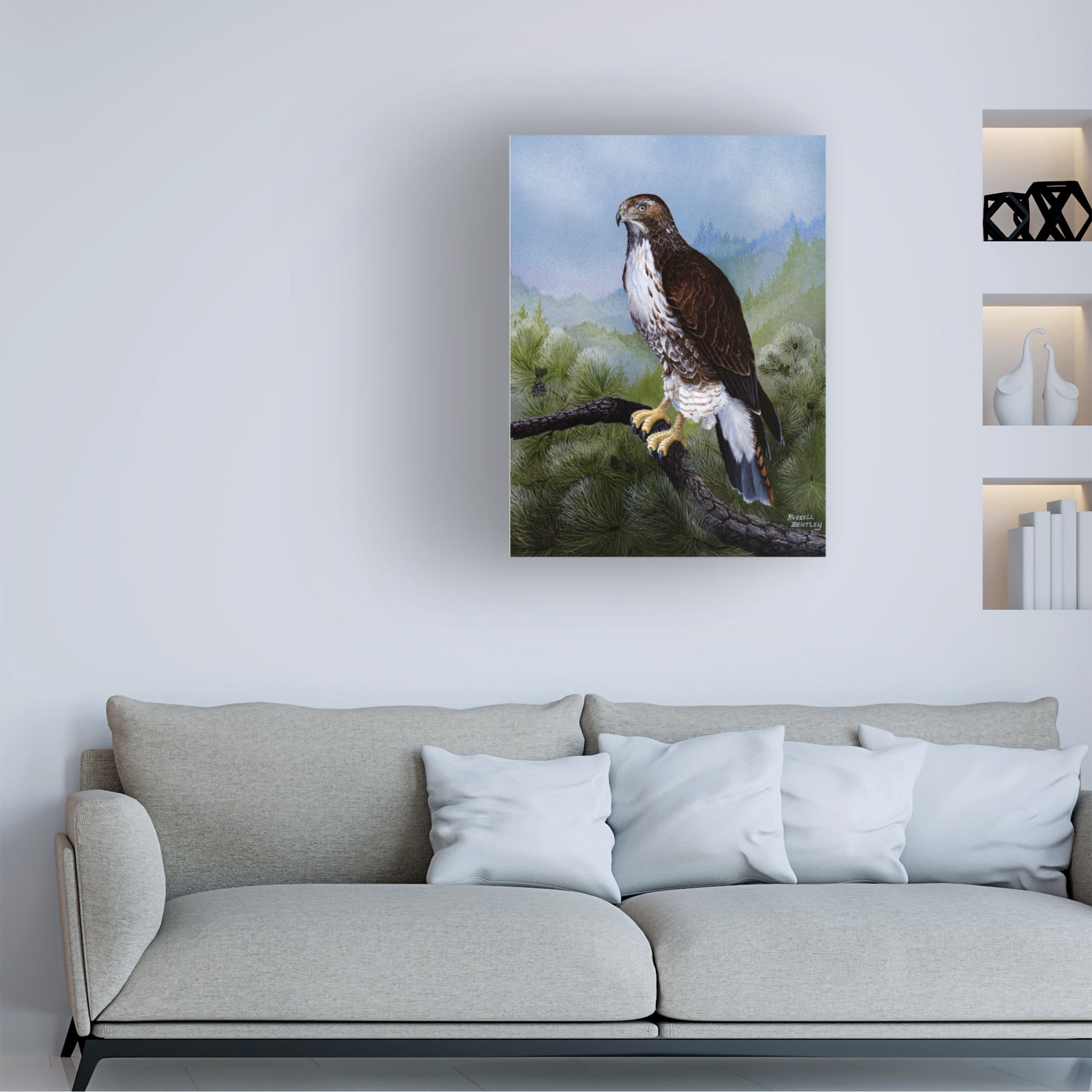 Russell Bentley 'Above and Beyond' Canvas Art
