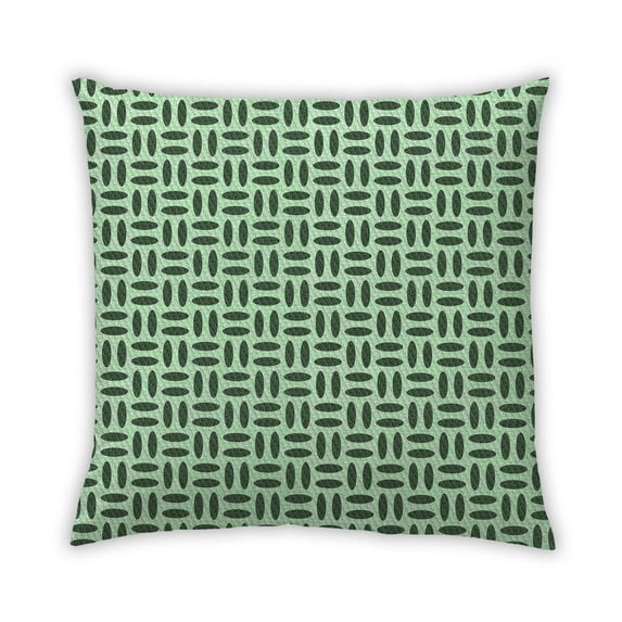 Ahgly Company Indoor Square Contemporary Throw Pillow, 18 inch by 18 inch
