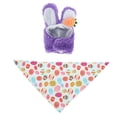 thumbnail image 1 of TIELUTT Easter Porch Goose 23 Inch Large White Goose Rabbit Festival Pull Stop Leash Dog Necklace Rhinestone Choker Train Stop Pet Accessories, 1 of 7