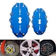 thumbnail image 2 of Étrier de Frein avant et Arrière 2 Paires Rouge Étrier de Protection contre la Chaleur pour Modification et Décoration de Moyeu de Roue de Voiture, 2 of 5