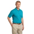 thumbnail image 4 of Port Authority Tech Pique Polo-M (Deep Teal Blue), 4 of 6