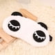 thumbnail image 2 of Mascarilla de felpa con diseño de Panda, máscara suave para dormir, portátil, 2 of 4