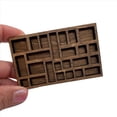 thumbnail image 3 of 3X 1:12 Estante de Baratija en Miniatura Estante de Cristal en Miniatura Casa de MuñEcas DecoracióN en Miniatura Bandeja de Impresoras Miniatura, 3 of 6