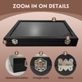 thumbnail image 7 of Youersen Jewelry Storage Box with Earring, Ring, Jewelry Holder for Women, Black, 7 of 7