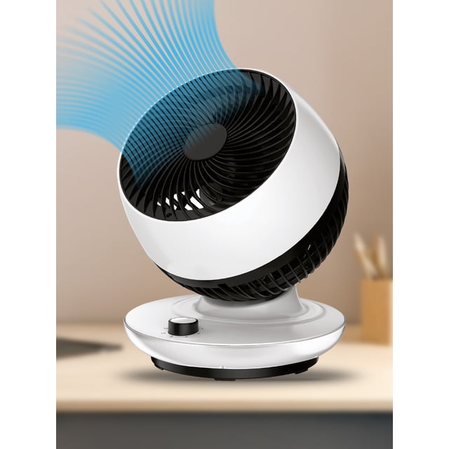 Ventilador de Escritorio 1ero de su clase. 6 vel.Aeolus. Osc Auto El arte de Refrescar