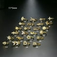 thumbnail image 2 of DESIGNICE Fake Piercing Nose Cuff Nose Ring Nose Clip Gem Crystal Non Pierced Jewellery-Gold, 2 of 7