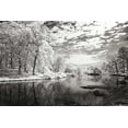 thumbnail image 2 of Hausenflock, Alan 14x11 White Modern Wood Framed Museum Art Print Titled - Youngs Pond, 2 of 4