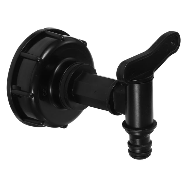 Miangastore Kit de Robinet de Baril de Pluie Plastique 1Ensemble 4.99x2.87x2.87 Po