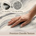 thumbnail image 6 of ODIKA 6'x9' Washable Area Rug Pile Neutral Contemporary Flowing Transitions Beige Large Grey for Family Room, Living Mater Bedroom, Non-Slip, Easy Care, 6 of 7