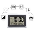 thumbnail image 2 of Redempat Digital Clock Household Room Wall Mount Calendar Time Display Tool Mini Electronic Temperature Meter, 2 of 6