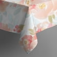 thumbnail image 5 of Pioneer Flower Floral Print Pattern Square Tablecloth,Waterproof Square Table Cover,Wipeable Spillproof Washable Table Cover for Home Kitchen Party Decor 60"x60"(152x152cm), 5 of 6