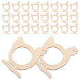 thumbnail image 3 of Miangastore 20 Pcs Anneaux de Serviette en Forme de Poule de Pâques Décorations de Table à Manger, 3 of 8