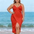 thumbnail image 5 of Women's Oversized Beach Cover-Up Sarong With Waist And Sheer Draped Swimsuit Coverups Chiffon Long Bikini Wraps, 5 of 6