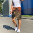 thumbnail image 6 of Rateoe 1860s Style American Cowboy Print Men's Lounge Shorts – Soft & Breathable Pajama Bottoms with Pockets, Elastic Waistband, Lightweight Sleepwear for Nightwear & Loungewear-Medium, 6 of 6